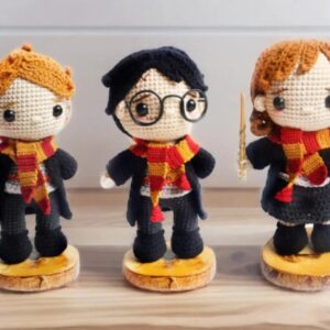Receita Turma Harry Potter Amigurumi