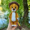 Receita Leão Amigurumi