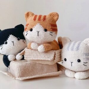 Receita Gato Amigurumi