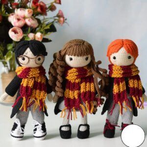 Receita Turma Harry Potter Amigurumi