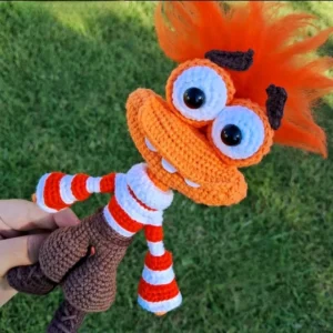 Receita Ansiedade Divertidamente 2 Amigurumi