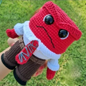 Receita Raiva Divertidamente 2 Amigurumi