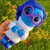 Receita Tristeza Divertidamente 2 Amigurumi