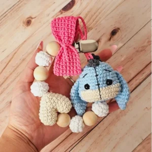Receita Prendedor Chupeta Amigurumi