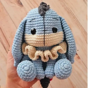 Receita Bisonho Burrinho Amigurumi