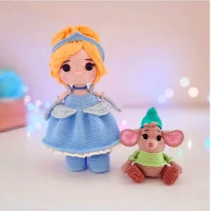 Receita Cinderela Amigurumi