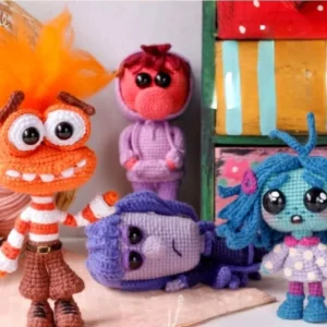 Receita Divertidamente 2 Amigurumi