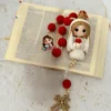 Receita Mini Santinha Terço Amigurumi