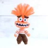 Receita Ansiedade Chaveiro Divertidamente Amigurumi