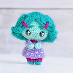 Receita Inveja Chaveiro Divertidamente Amigurumi