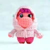 Receita Vergonha Chaveiro Divertidamente Amigurumi