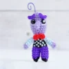 Receita Medo Chaveiro Divertidamente Amigurumi