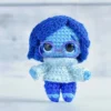 Receita Tristeza Chaveiro Divertidamente Amigurumi