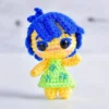 Receita Alegria Chaveiro Divertidamente Amigurumi