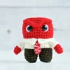 Receita Raiva Chaveiro Divertidamente Amigurumi