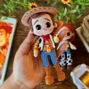 Receita Woody Amigurumi