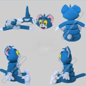 Receita Brinquedo Sensorial Encaixe Tom Amigurumi