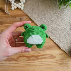 Receita Chaveiro Sapo Amigurumi