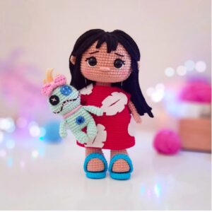 Receita Lilo Amigurumi