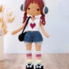 Receita Boneca Amigurumi