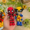 Receita deadpool e wolverine Amigurumi