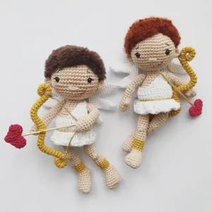 Receita Anjo Cupido Amigurumi