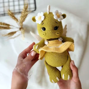 Receita Dragao Amigurumi
