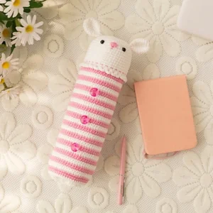 Receita Estojo Coelho Amigurumi