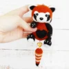 Receita Panda Amigurumi