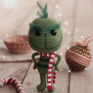 Receita Grinch Amigurumi