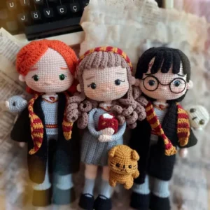 Receita Turma do Harry Potter Amigurumi
