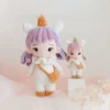 Receita Boneca Unicornio Amigurumi