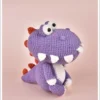 Receita Dinossauro Amigurumi