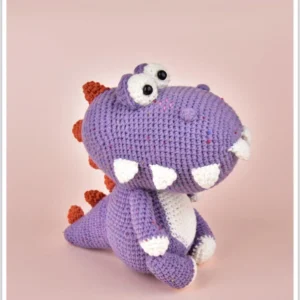 Receita Dinossauro Amigurumi