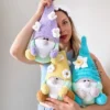 Receita Almofada Gnomo Flores  Amigurumi