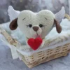 Receita Cachorro Coraçao Amigurum
