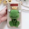Receita Capa de celular, Sapo Amigurumi