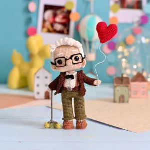 Receita Carl Amigurumi