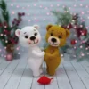 Receita Casal Urso Amigurumi