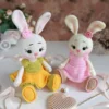 Receita Coelhos Amigurumi