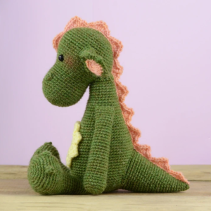 Receita Dinossauro Amigurumi