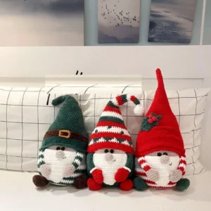 Receitas Almofadas Gnomos Amigurumi