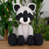 Receita Guaxinim Amigurumi