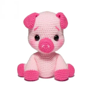 Receita Porco Amigurumi
