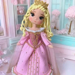 Receita Aurora Amigurumi