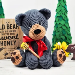 Receita Urso Amigurumi