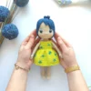 Receita Boneca Alegria Divertidamente Amigurumi