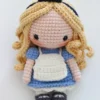 Receita mini Princesa Alice Amigurumi