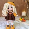 Receita Boneca Abobora Amigurumi