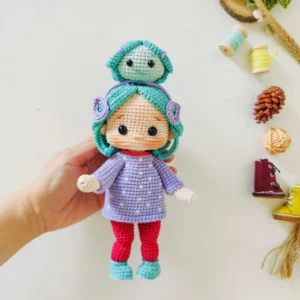 Receita Boneca Inveja Divertidamente Amigurumi